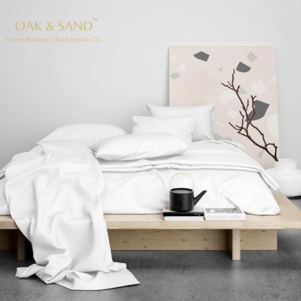 Oak & Sand 3pcs Luxury Cotton Bedsheet Set - Luxury Mattress Gallery