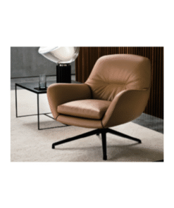 Laura Leather Arm Chair - Luxury Mattress Gallery