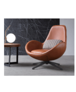 Luca Leather Arm Chair With Leg Rest - Luxury Mattress Gallery