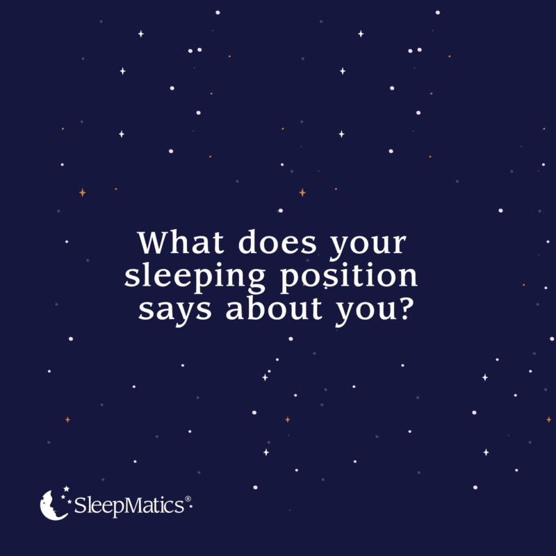 What does your sleep position says about you?