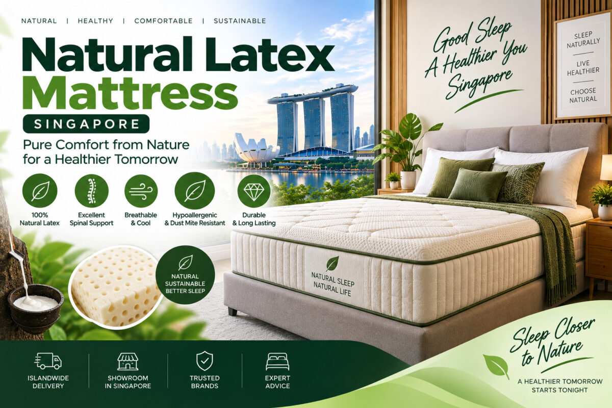 natural latex mattress Singapore